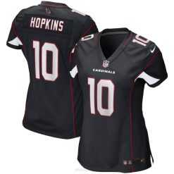NFL Frauen Arizona Cardinals Deandre Hopkins Nike schwarzes Spieltrikot 4R0Z4035 Kleidung