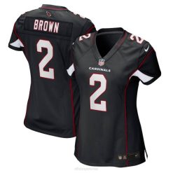NFL Frauen Arizona Cardinals Marquise Brown Nike Black Alternative Game Spielertrikot 4R0Z5371 Kleidung