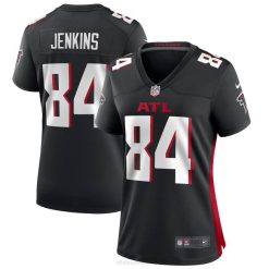 NFL Frauen Atlanta Falcons Alfred Jenkins Nike Black Game Trikot für pensionierte Spieler 4R0Z6867 Kleidung