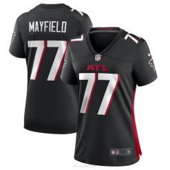 NFL Frauen Atlanta Falcons Jalen Mayfield Nike schwarzes Spieltrikot 4R0Z5359 Kleidung