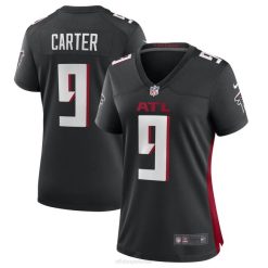 NFL Frauen Atlanta Falcons Lorenzo Carter Nike schwarzes Game-Spieler-Trikot 4R0Z5363 Kleidung
