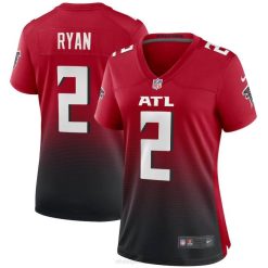 NFL Frauen Atlanta Falcons Matt Ryan Nike Red 2nd Alternative Game Trikot 4R0Z3167 Kleidung