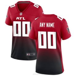 NFL Frauen Atlanta Falcons Nike Red Alternative Custom Game Jersey 4R0Z1581 Kleidung