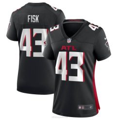 NFL Frauen Atlanta Falcons Tucker Fisk Nike schwarzes Spielerspieltrikot 4R0Z5375 Kleidung