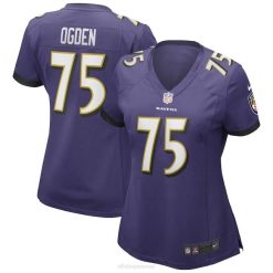 NFL Frauen Baltimore Ravens Jonathan Ogden Nike Lila Spiel Trikot für pensionierte Spieler 4R0Z3349 Kleidung