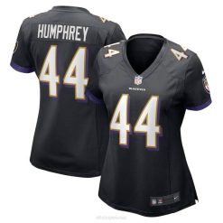 NFL Frauen Baltimore Ravens Marlon Humphrey Nike schwarzes Spieltrikot 4R0Z1475 Kleidung