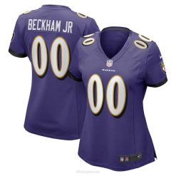 NFL Frauen Baltimore Ravens Odell Beckham jr. Nike lila Spieltrikot 4R0Z3 Kleidung