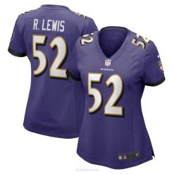 NFL Frauen Baltimore Ravens Ray Lewis Nike lila Spielertrikot im Ruhestand 4R0Z2065 Kleidung