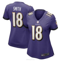NFL Frauen Baltimore Ravens Roquan Smith Nike Lila Game Spielertrikot 4R0Z2135 Kleidung