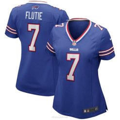 NFL Frauen Buffalo Bills Doug Flutie Nike Royal Game Spielertrikot im Ruhestand 4R0Z3575 Kleidung