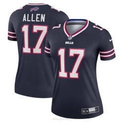 NFL Frauen Buffalo Bills Josh Allen Nike Navy Inverted Legend Trikot 4R0Z4319 Kleidung