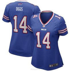 NFL Frauen Buffalo Bills Stefon Diggs Nike Royal Logo Game Player-Trikot 4R0Z2767 Kleidung