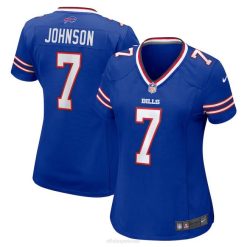 NFL Frauen Buffalo Bills Taron Johnson Nike Royal Game Spielertrikot 4R0Z5247 Kleidung