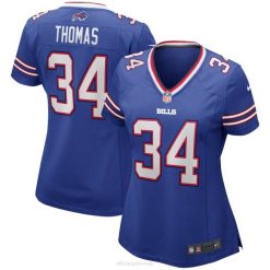 NFL Frauen Buffalo Bills Thurman Thomas Nike Royal Game Spielertrikot im Ruhestand 4R0Z3711 Kleidung