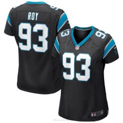 NFL Frauen Carolina Panthers Bravvion Roy Nike schwarzes Spieltrikot 4R0Z6779 Kleidung