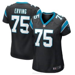 NFL Frauen Carolina Panthers Cameron Erving Nike schwarzes Spieltrikot 4R0Z5473 Kleidung