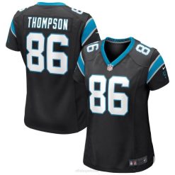 NFL Frauen Carolina Panthers Colin Thompson Nike schwarzes Spieltrikot 4R0Z5849 Kleidung