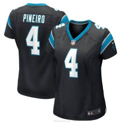 NFL Frauen Carolina Panthers Eddy Pineiro Nike Black Game Spielertrikot 4R0Z5475 Kleidung