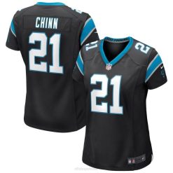 NFL Frauen Carolina Panthers Jeremy Chinn Nike schwarzes Spieltrikot 4R0Z4711 Kleidung