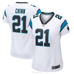 NFL Frauen Carolina Panthers Jeremy Chinn Nike weißes Spieltrikot 4R0Z3479 Kleidung