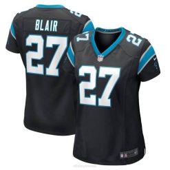 NFL Frauen Carolina Panthers Marquise Blair Nike Black Game Spielertrikot 4R0Z5471 Kleidung
