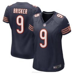 NFL Frauen Chicago Bears Jaquan Brisker Nike Navy Game Spielertrikot 4R0Z6477 Kleidung