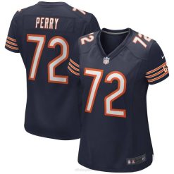 NFL Frauen Chicago Bears William Perry Nike Navy Game Ruhestandsspielertrikot 4R0Z4263 Kleidung