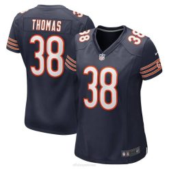 NFL Frauen Chicago trägt a.j. Thomas Nike Navy Game Spielertrikot 4R0Z6467 Kleidung