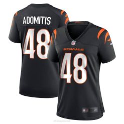 NFL Frauen Cincinnati Bengals Cal Adomitis Nike Black Game Spielertrikot 4R0Z6635 Kleidung