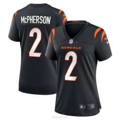 NFL Frauen Cincinnati Bengals Evan McPherson Nike schwarzes Spieltrikot 4R0Z1081 Kleidung