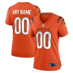 NFL Frauen Cincinnati Bengals Nike Orange Alternative Game Custom Trikot 4R0Z551 Kleidung