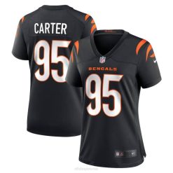 NFL Frauen Cincinnati Bengals Zach Carter Nike schwarzes Game-Spieler-Trikot 4R0Z5813 Kleidung