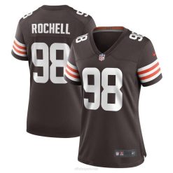 NFL Frauen Cleveland Browns Isaac Rochell Nike Brown Game Spielertrikot 4R0Z3709 Kleidung