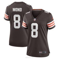 NFL Frauen Cleveland Browns Kellen Mond Nike Brown Game Spielertrikot 4R0Z6959 Kleidung