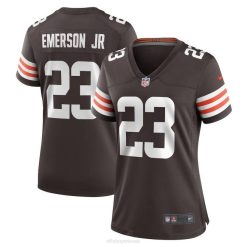 NFL Frauen Cleveland Browns Martin Emerson Jr. Nike braunes Game-Spieler-Trikot 4R0Z4219 Kleidung
