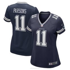 NFL Frauen Dallas Cowboys Micah Parsons Nike Navy Game Spielertrikot 4R0Z2937 Kleidung