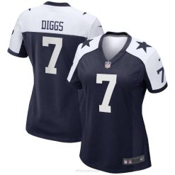 NFL Frauen Dallas Cowboys Trevon Diggs Nike Navy Alternative Game Trikot 4R0Z2203 Kleidung