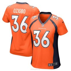 NFL Frauen Denver Broncos Devine Ozigbo Nike Orange Game Spielertrikot 4R0Z6441 Kleidung