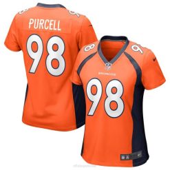 NFL Frauen Denver Broncos Mike Purcell Nike Orange Game Trikot 4R0Z6605 Kleidung