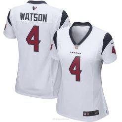 NFL Frauen deshaun watson houston texans nike spieler spiel trikot – weiß 4R0Z3067 Kleidung