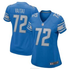 NFL Frauen Detroit Lions halapoulivaati vaitai nike blaues Spieltrikot 4R0Z5533 Kleidung