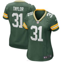 NFL Frauen Green Bay Packers Jim Taylor Nike Green Game Spielertrikot im Ruhestand 4R0Z5327 Kleidung