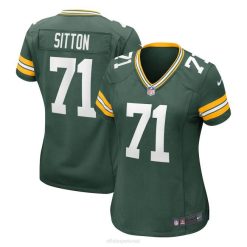 NFL Frauen Green Bay Packers Josh Sitton Nike Green Retired Game Jersey 4R0Z4853 Kleidung