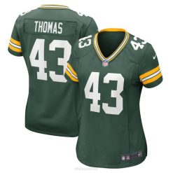 NFL Frauen Green Bay Packers Kiondre Thomas Nike Green Game Spielertrikot 4R0Z5111 Kleidung