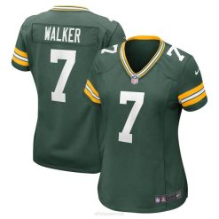NFL Frauen Green Bay Packers Quay Walker Nike Green Player Spieltrikot 4R0Z3521 Kleidung