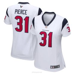 NFL Frauen Houston Texans Dameon Pierce Nike weißes Game-Spieler-Trikot 4R0Z2005 Kleidung