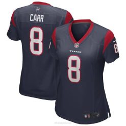 NFL Frauen Houston Texans David Carr Nike Navy Game Ruhestandsspielertrikot 4R0Z6881 Kleidung