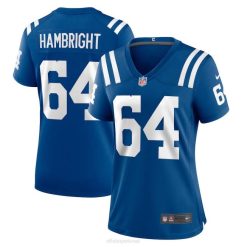 NFL Frauen Indianapolis Colts Arlington Hambright Nike Royal Game Spielertrikot 4R0Z7043 Kleidung