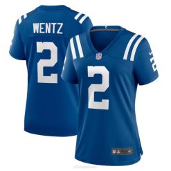 NFL Frauen Indianapolis Colts Carson Wentz Nike Royal Spieltrikot 4R0Z2883 Kleidung