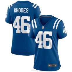 NFL Frauen Indianapolis Colts Luke Rhodes Nike Royal Spieltrikot 4R0Z3991 Kleidung